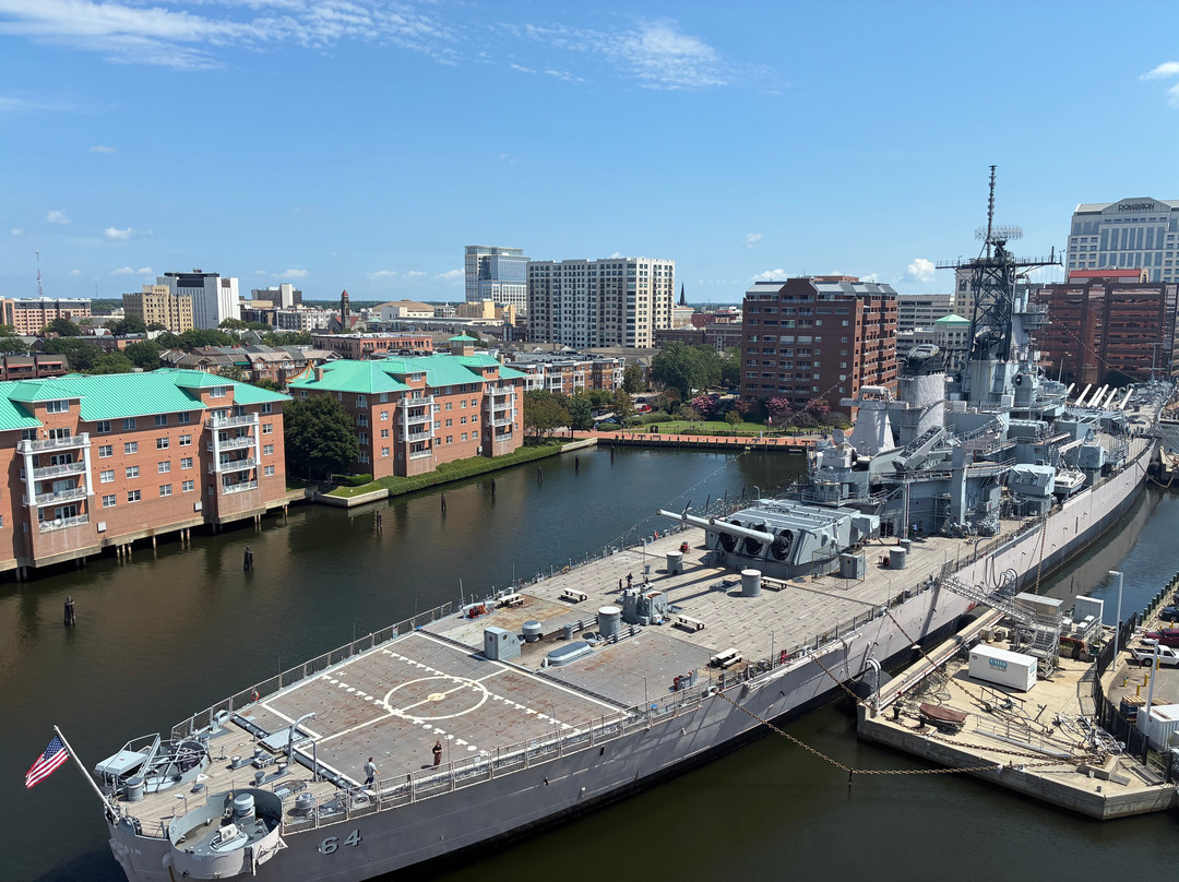 Battleship Wisconsin at Nauticus-诺福克必去景点