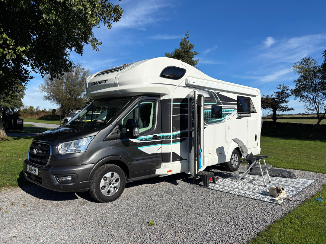 Dartmouth camping and caravan club site