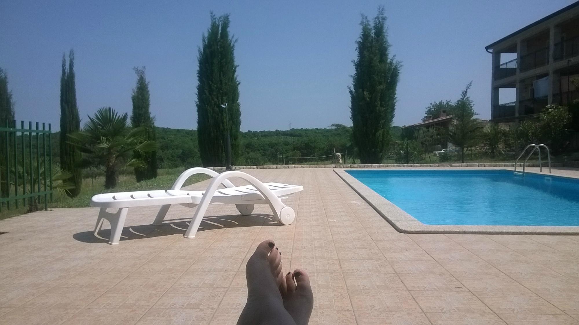 Appartements Jandric-泳池