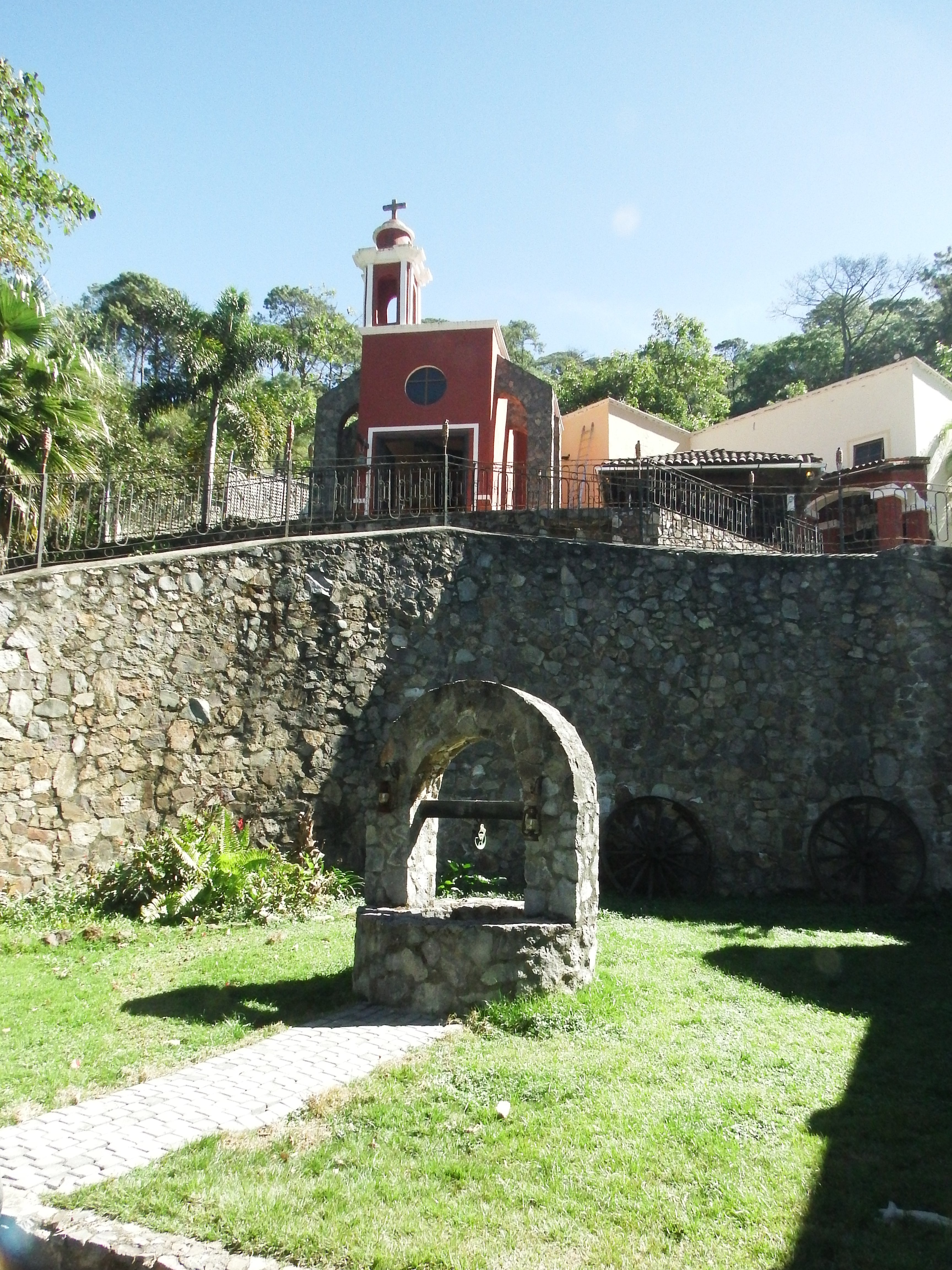 Hotel Hacienda Caudillos-浴室