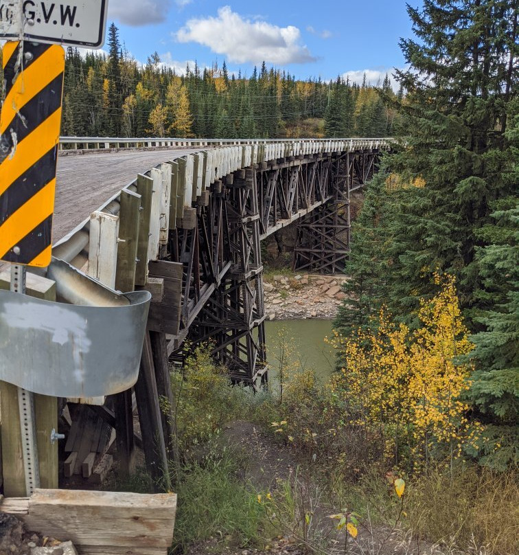 Kiskatinaw Bridge-Dawson Creek必去景点