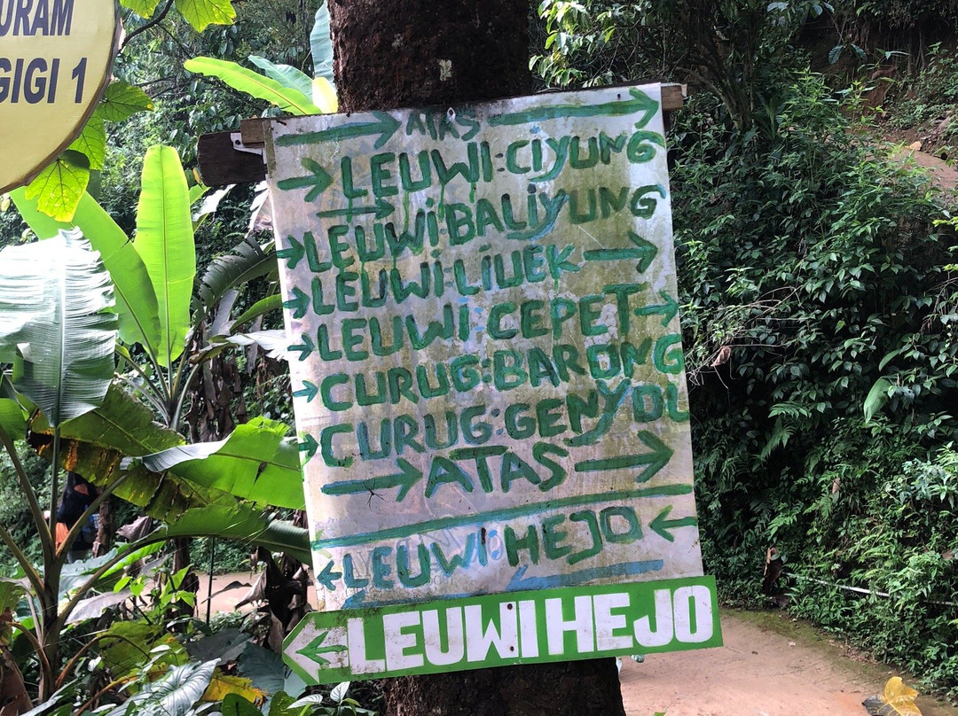 Leuwi Hejo Waterfalls景点图片