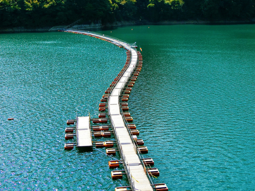 Mugiyama Floating Bridge-奥多摩町必去景点