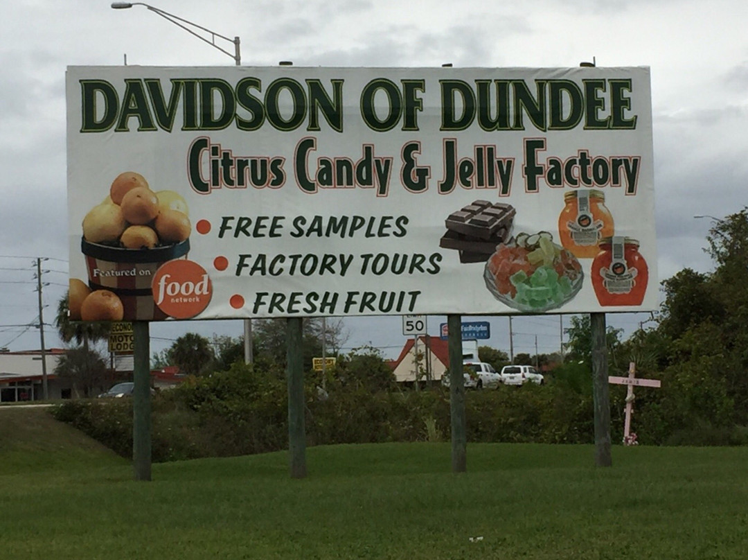 Davidson of Dundee Citrus and Candy Factory-Dundee必去景点