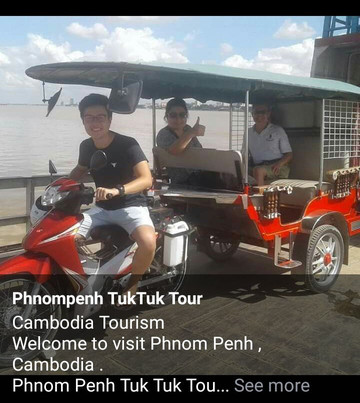 Phnom Penh Tuk Tuk-金边必去景点