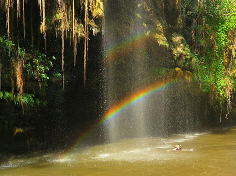 Thilocho Waterfall-蕴朋县必去景点