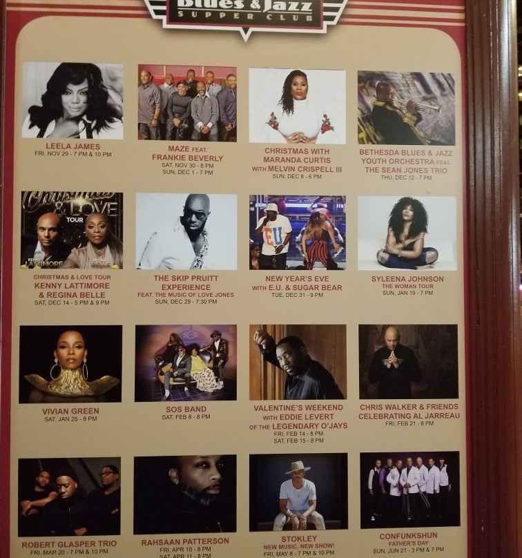 Bethesda Blues and Jazz Supper Club-贝塞斯达必去景点