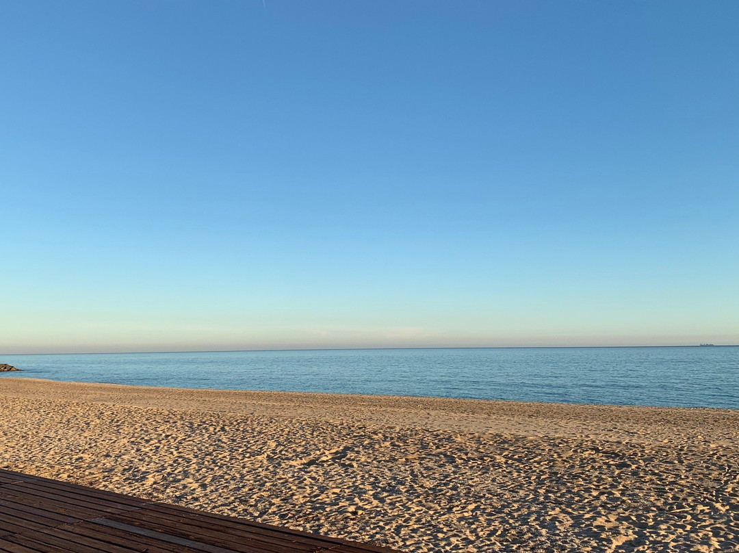 Platja dels Tres Micos-Caldes d'Estrac必去景点