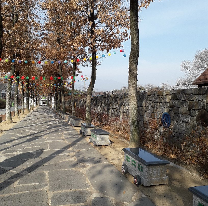Gokseong Seomjin train village-谷城郡必去景点