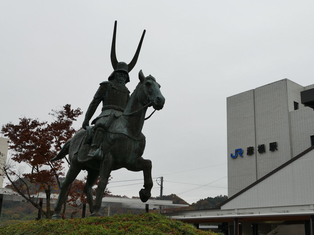 Ii Naomasa Statue-彦根市必去景点