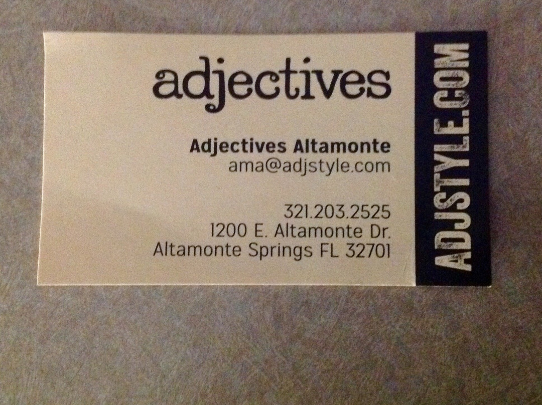 Adjectives Market-阿尔塔蒙特斯普林斯必去景点