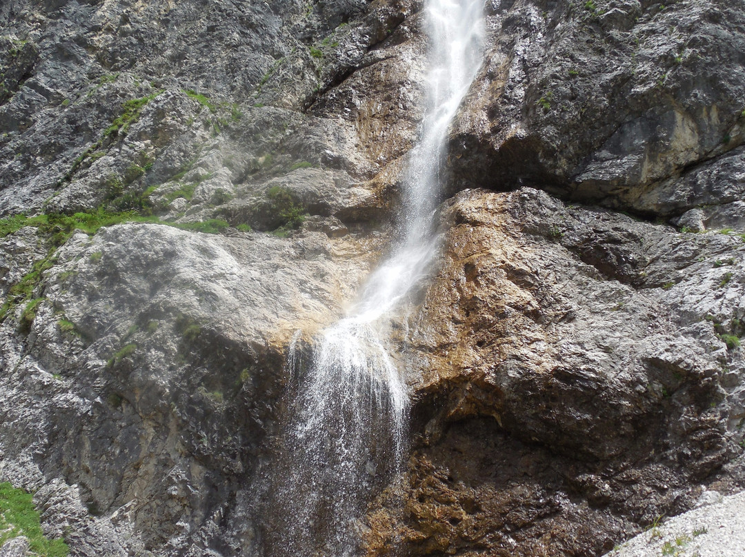 The Crne Vode Waterfall-Kranjska Gora必去景点
