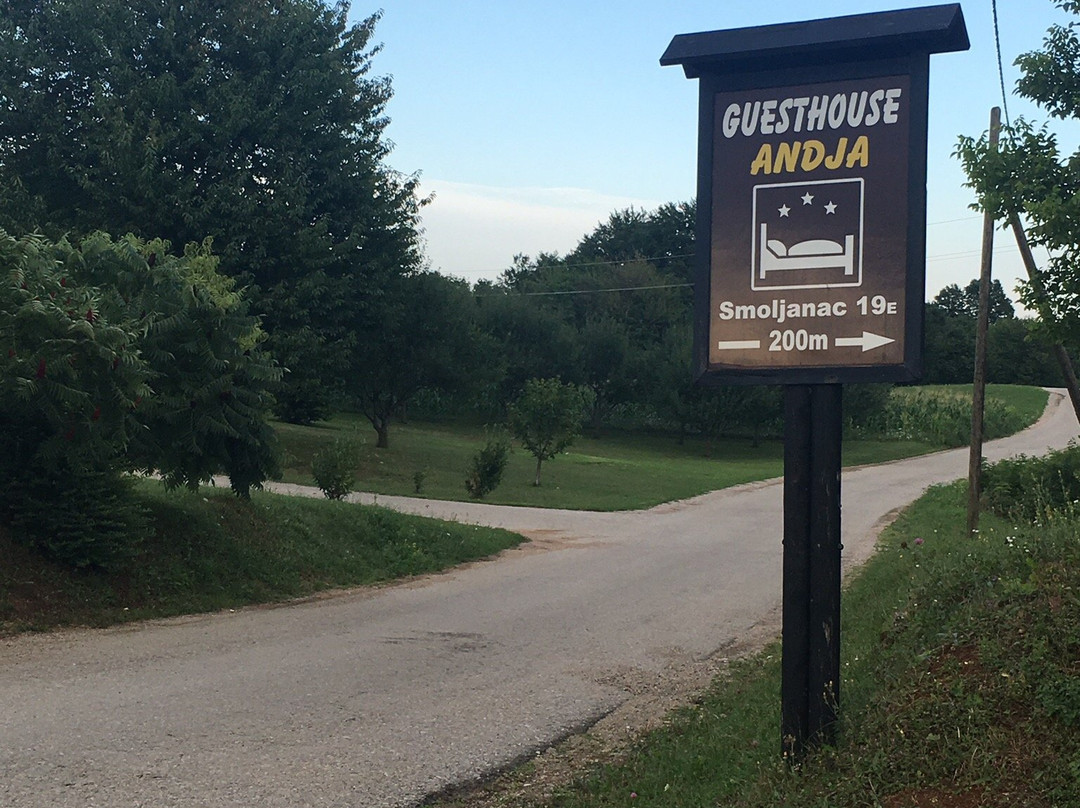 Smoljanac酒店住宿-Rooms Andja