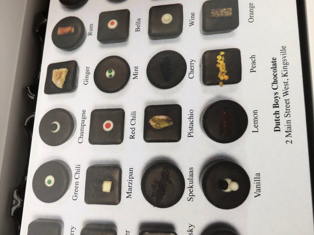 Old Dutch Guys Chocolate-Kingsville必去景点