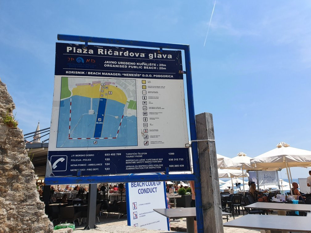 Plaža Ričardova Glava景点图片