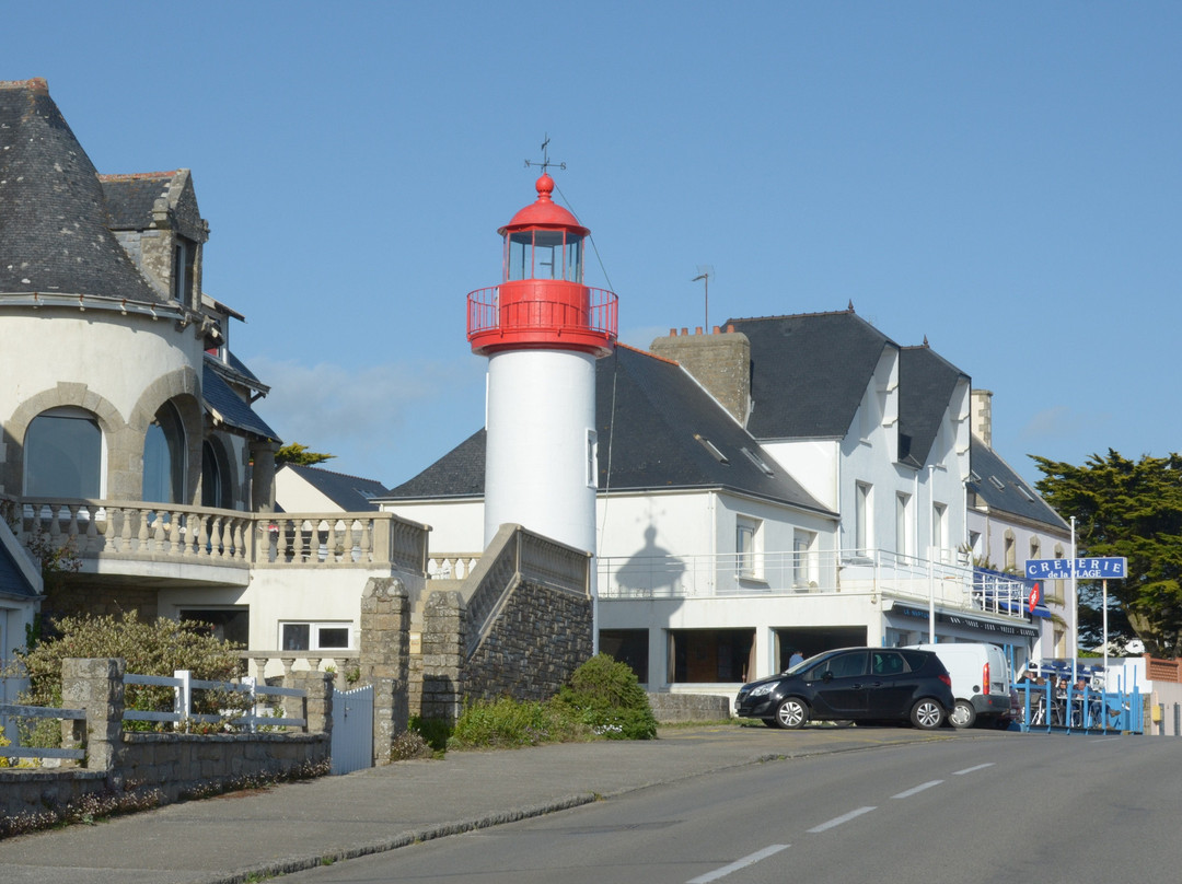 Audierne旅游景点-Phare de Trescadec - feu antérieur