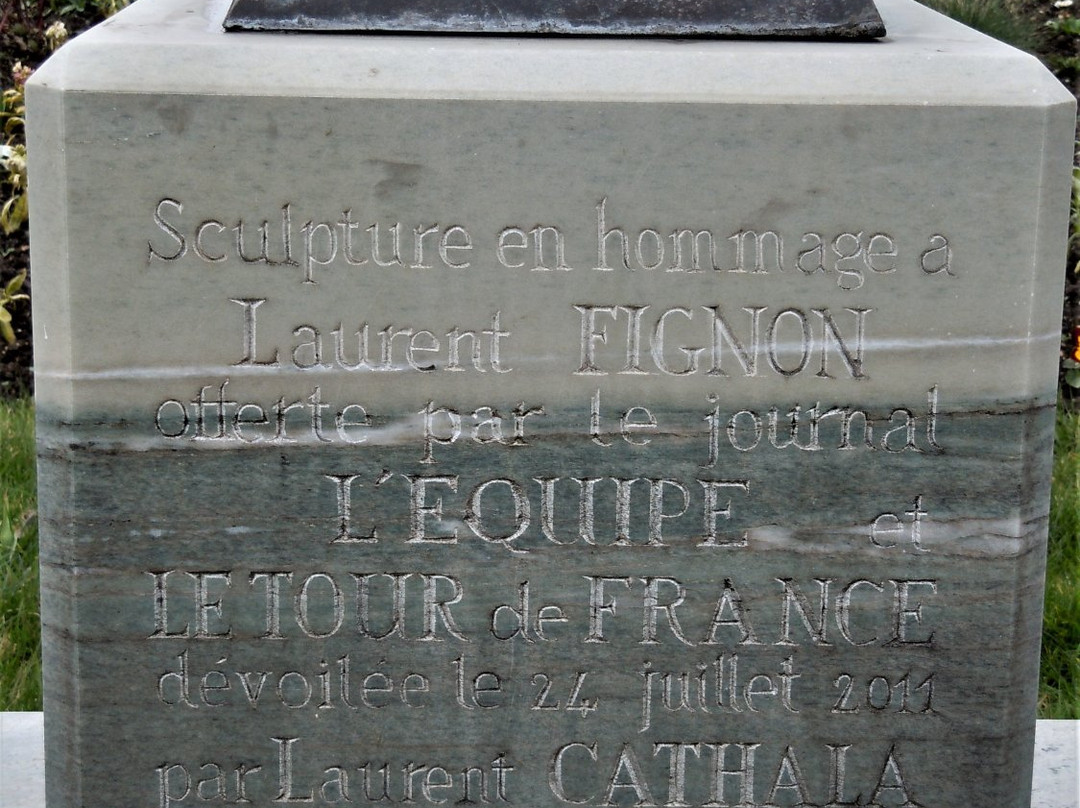 Sculpture en Hommage a Laurent Fignon景点图片
