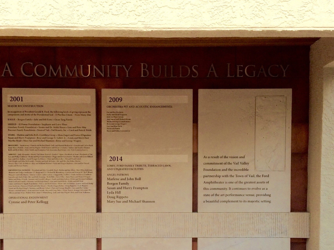 Gerald R. Ford Amphitheater (The Amp)-韦尔必去景点