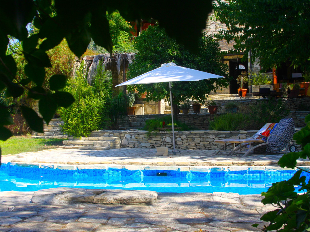 Lythrodontas酒店住宿-Bougainvillea Guesthouse