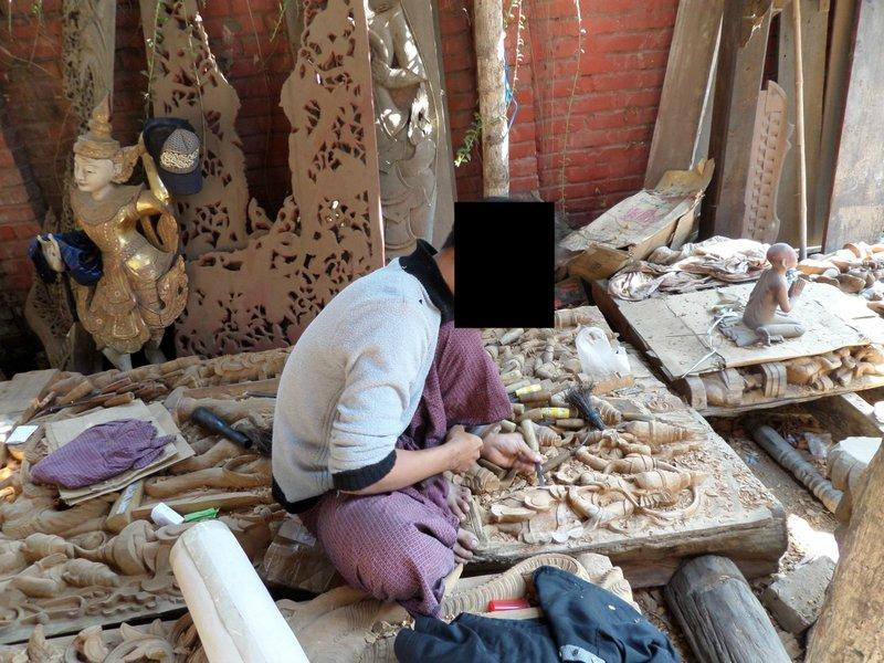 Aung Nan Myanmar Handicrafts workshop-曼德勒必去景点