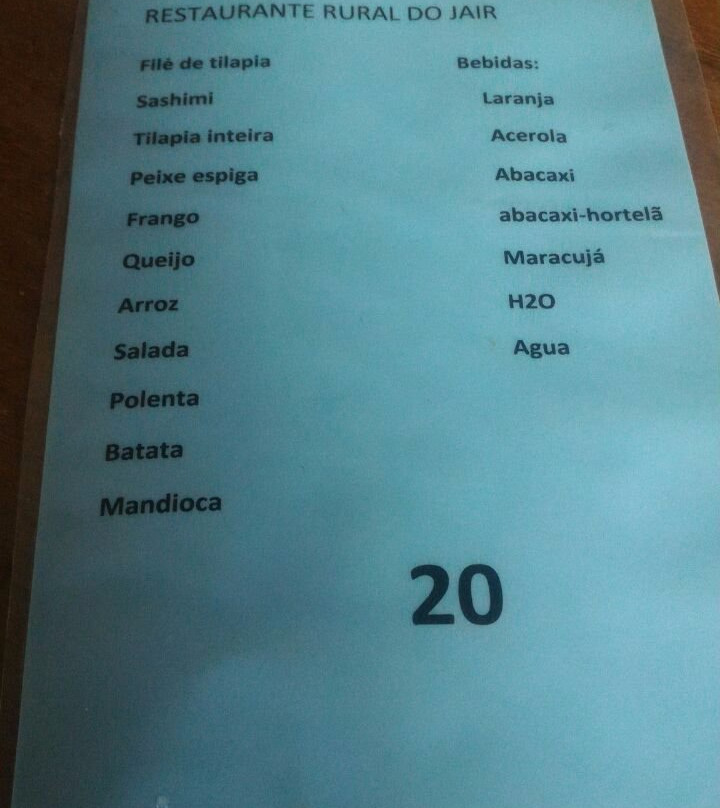 Pesqueiro E Lanchonete Do Jair