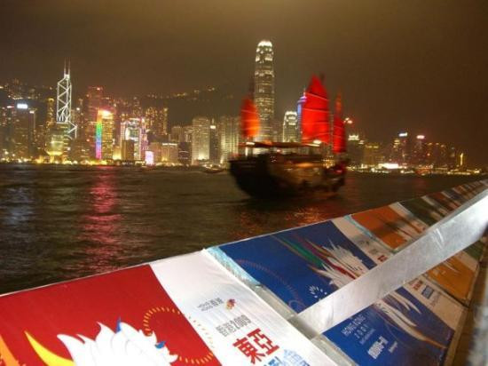 香港维多利亚海港-香港必去景点