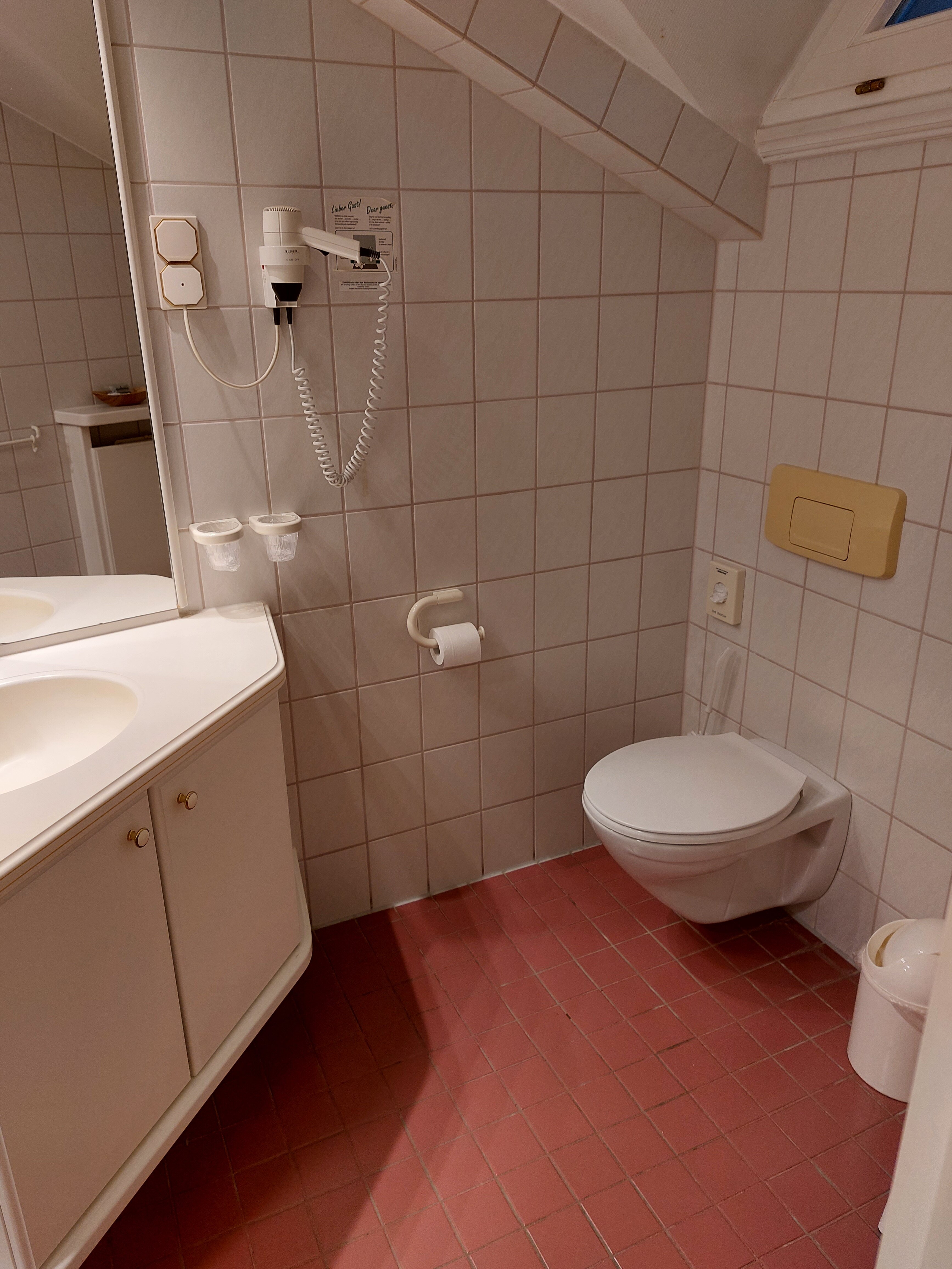 Hotel Haus Duden-浴室