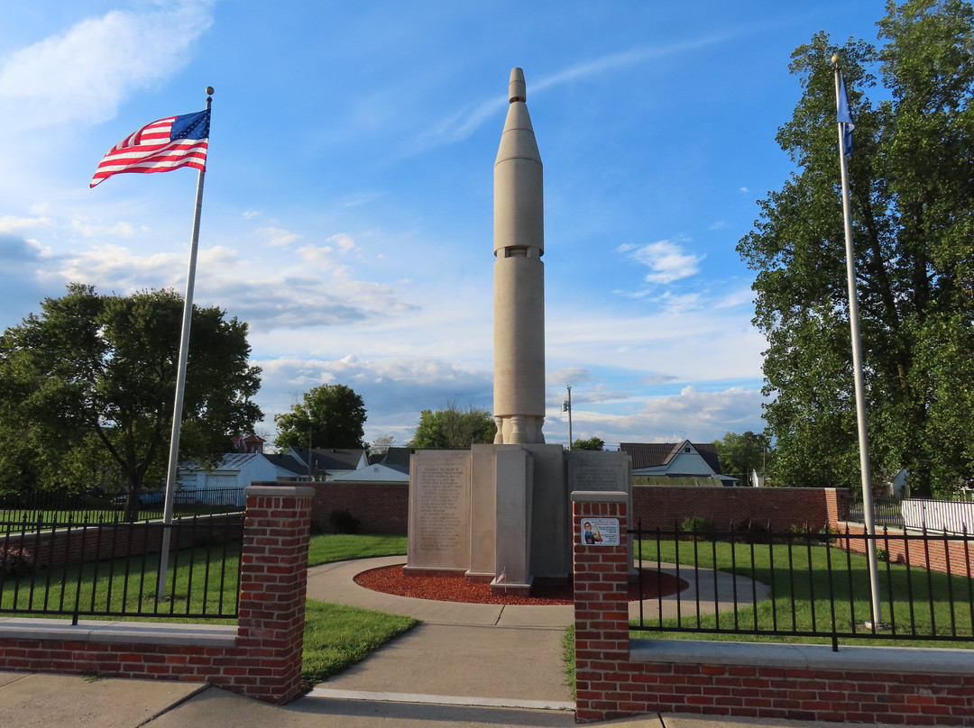 Virgil I. Gus Grissom Rocket Monument
