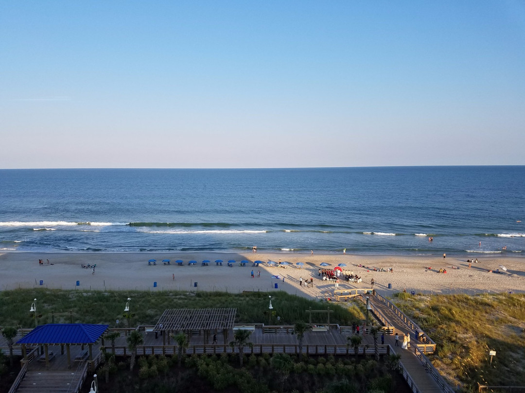 卡罗来纳比奇酒店住宿-Courtyard by Marriott Carolina Beach Oceanfront