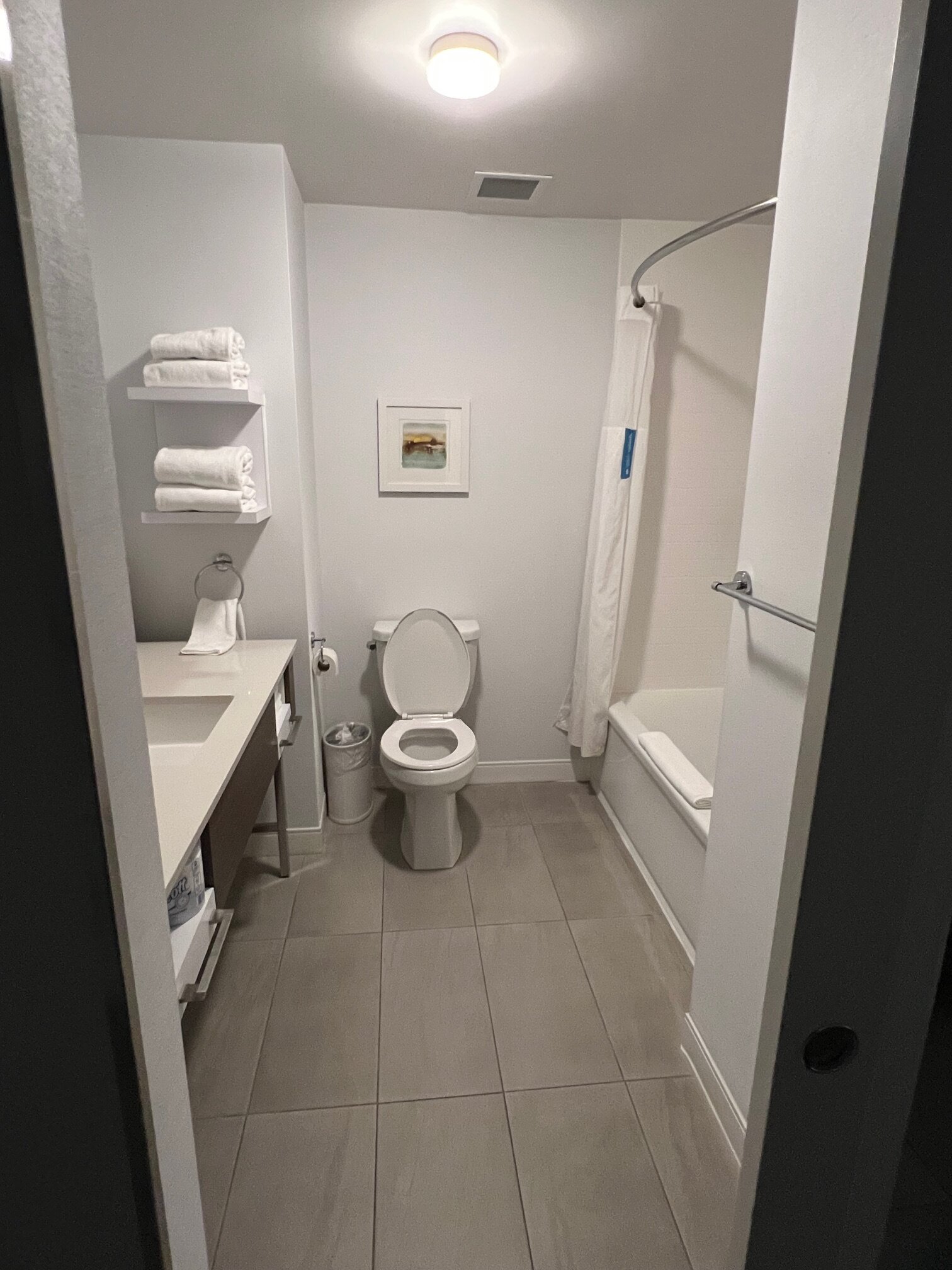 Hampton Inn & Suites By Hilton Quebec City Levis-浴室