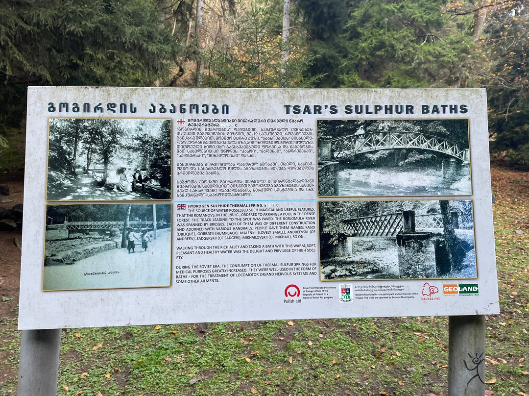 Borjomi Sulfur Pools-Borjomi必去景点