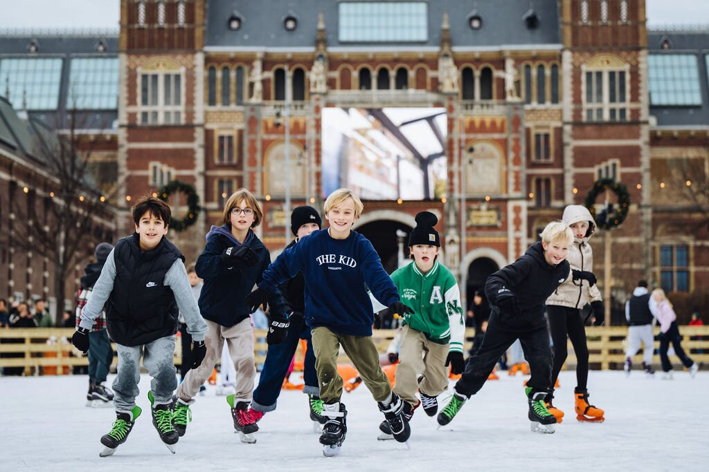 Schaatsbaan Museumplein-阿姆斯特丹必去景点