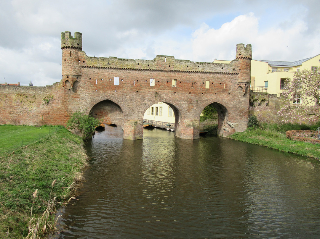 Rijksmonument Berkelpoort-ruine uit 1424-Zutphen必去景点