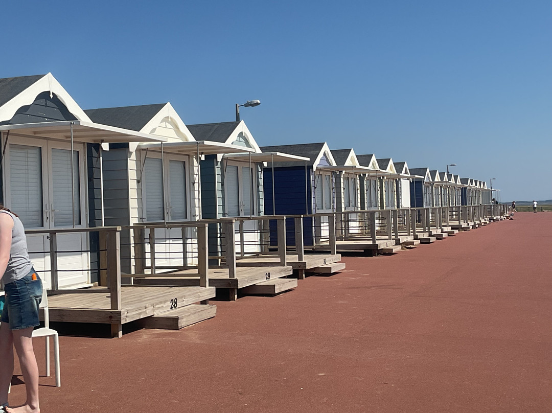 St Annes Beach huts-Lytham St Anne's必去景点