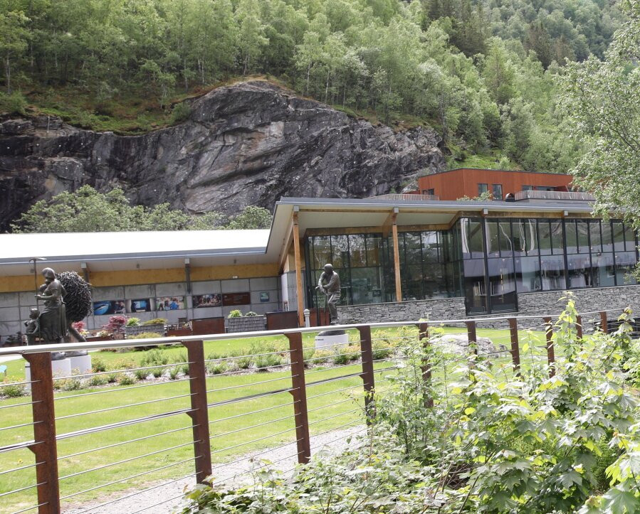 Sculptures Fjordafolket (Le Peuple du Fjord)