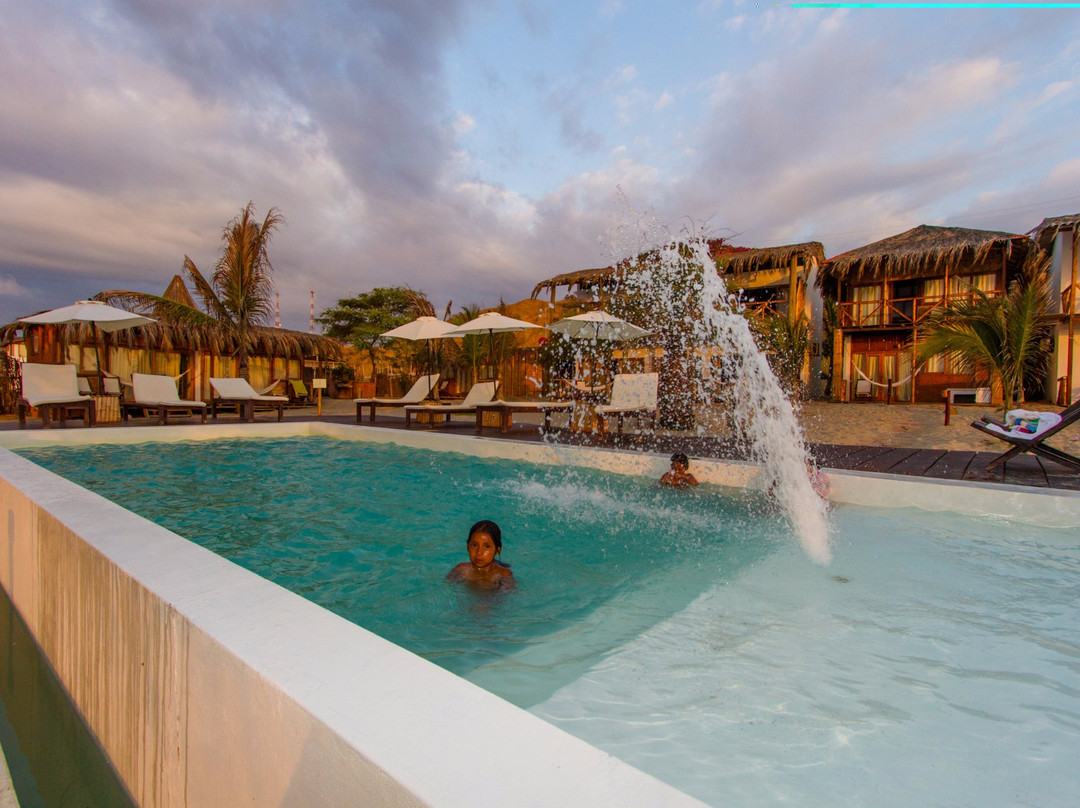 Zorritos酒店住宿-Bamboo Lodge