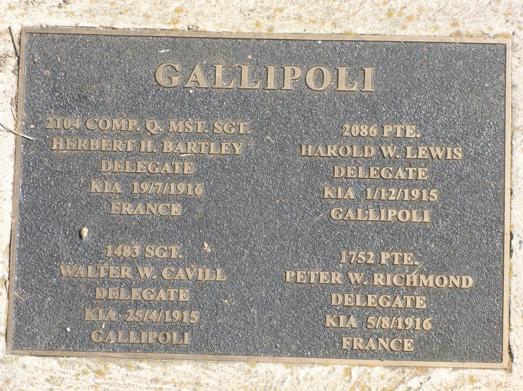 Delegate War Memorial