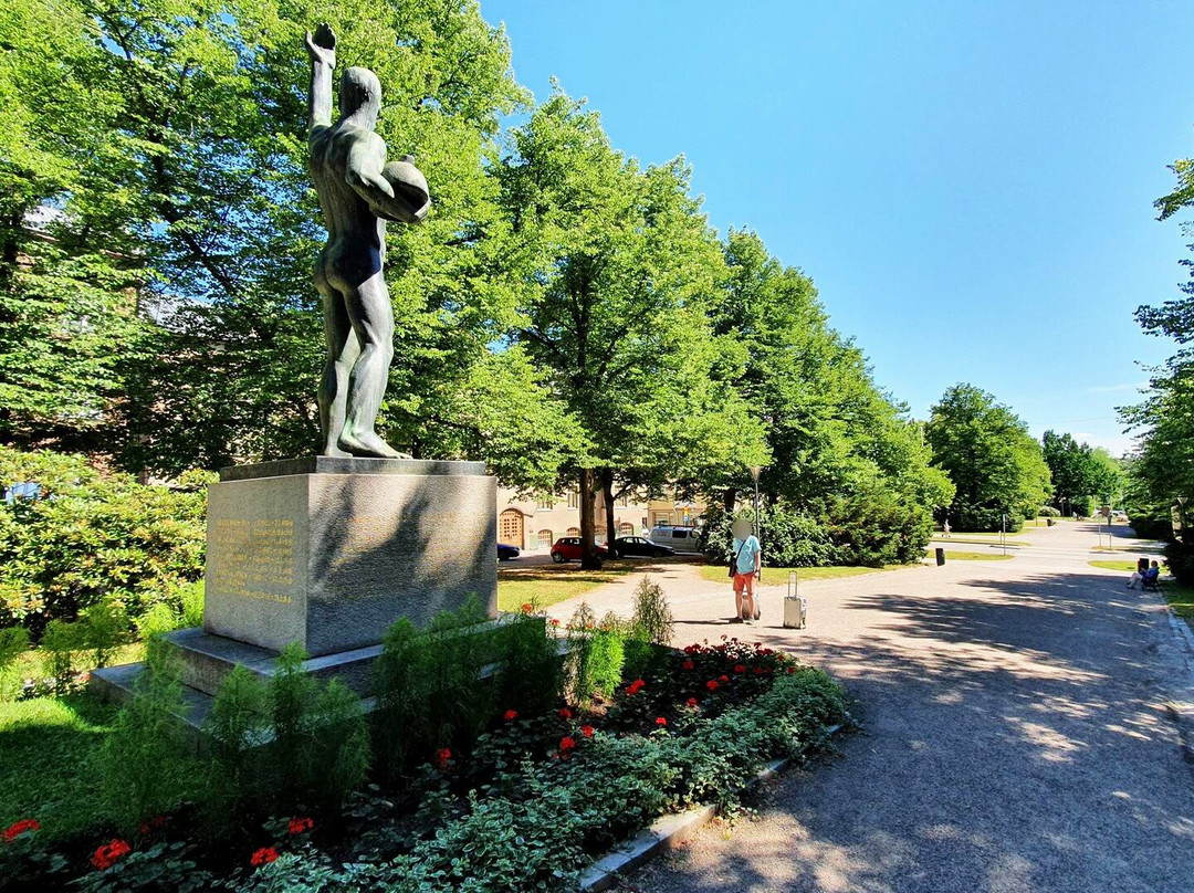 Statue Of Liberty Of Lahti