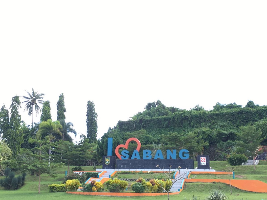 "I Love Sabang" Monument