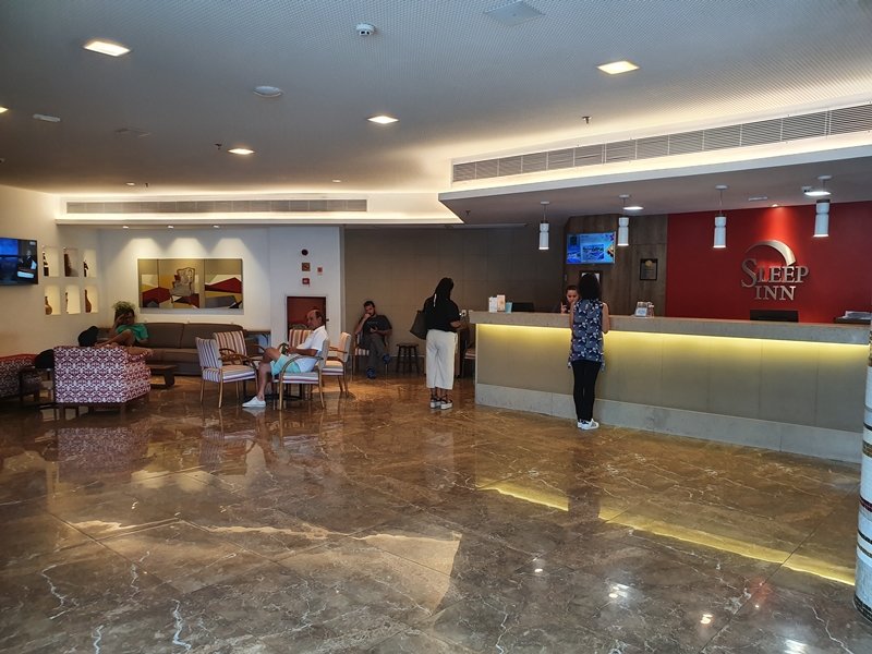 Sleep Inn Vitoria Praia Do Canto-浴室