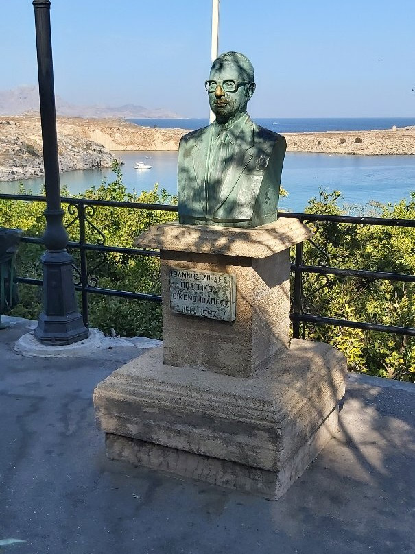 Statue Of Ioannis Zigdis-林多斯必去景点
