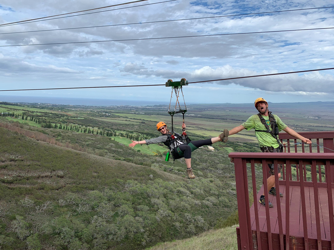Flyin Hawaiian Zipline-怀露库必去景点