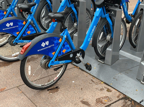 Hubway Bike Rental-波士顿必去景点