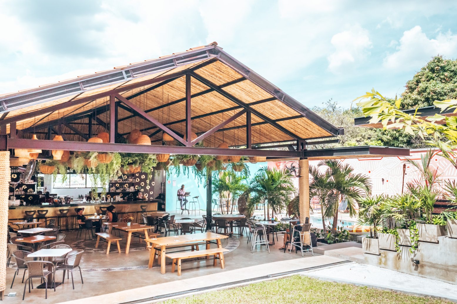 Viajero Cali Hostel-浴室