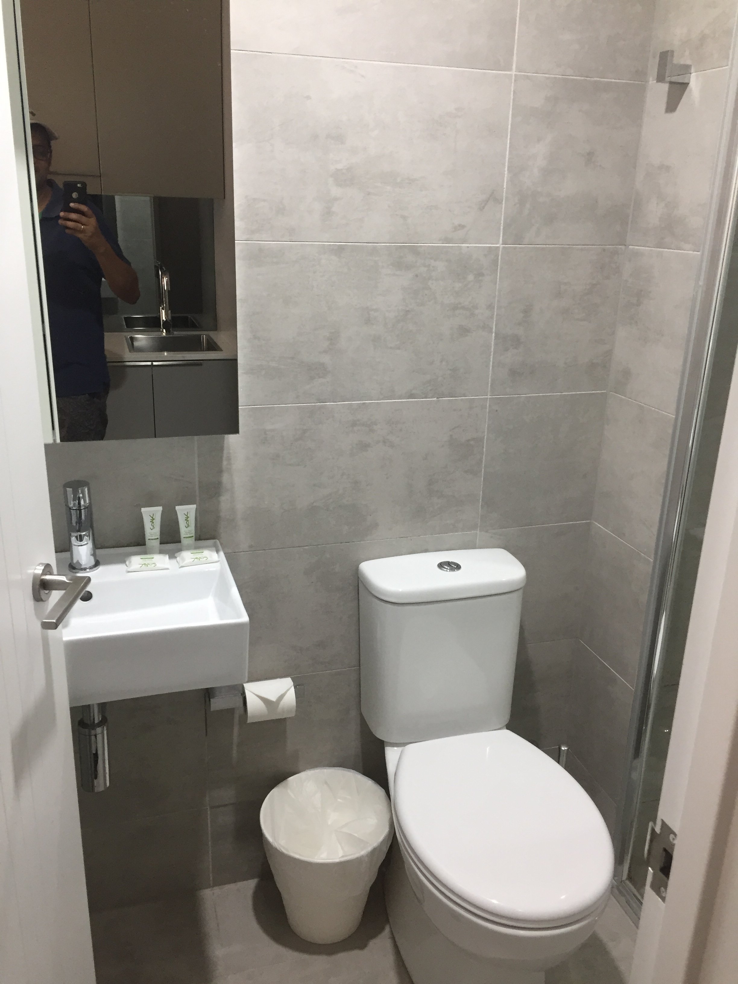 绿色广场价值酒店-浴室