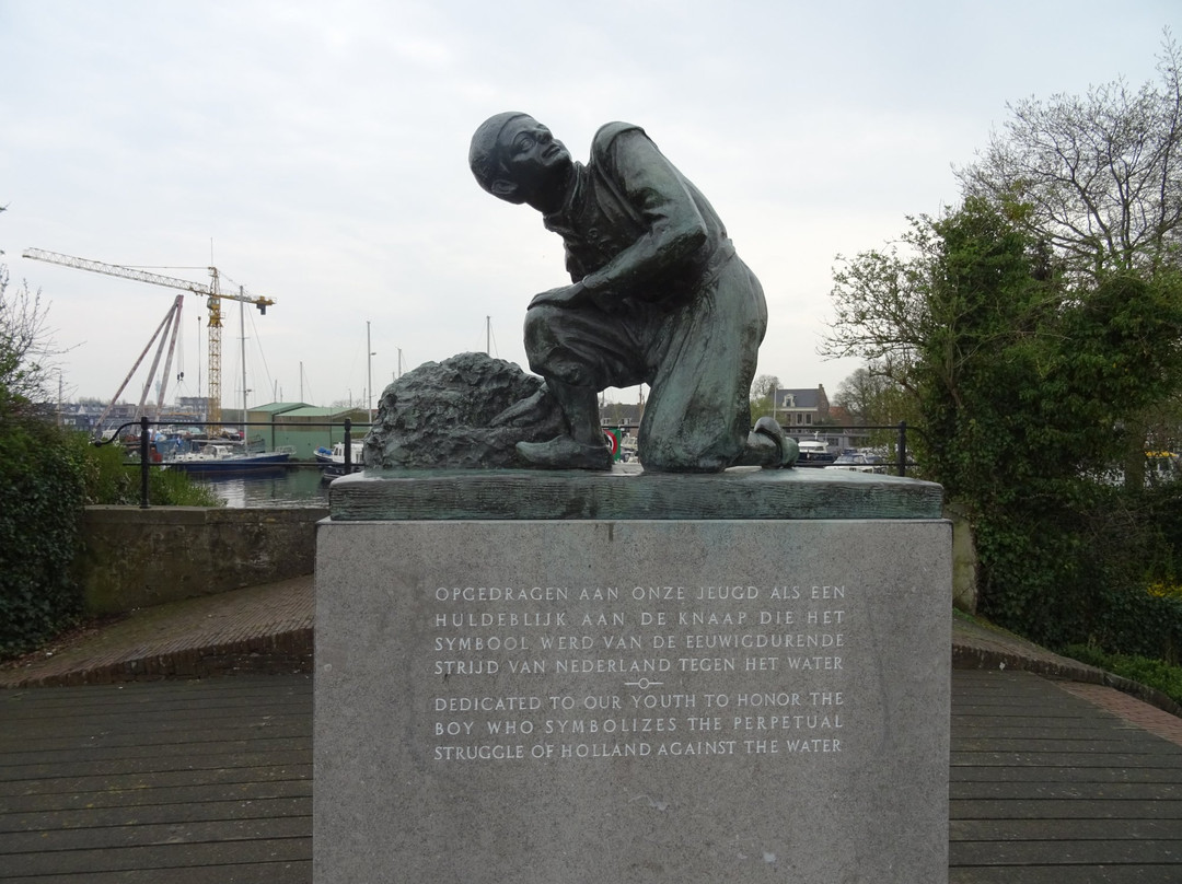 Standbeeld Hans Brinker IJdijk Spaarndam景点图片