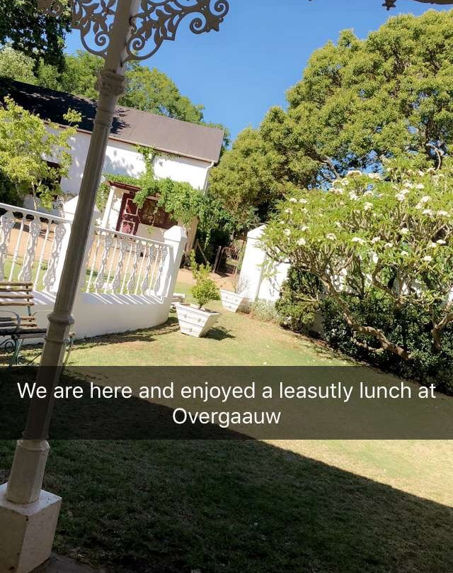 Overgaauw Wine Estate-斯泰伦博斯必去景点