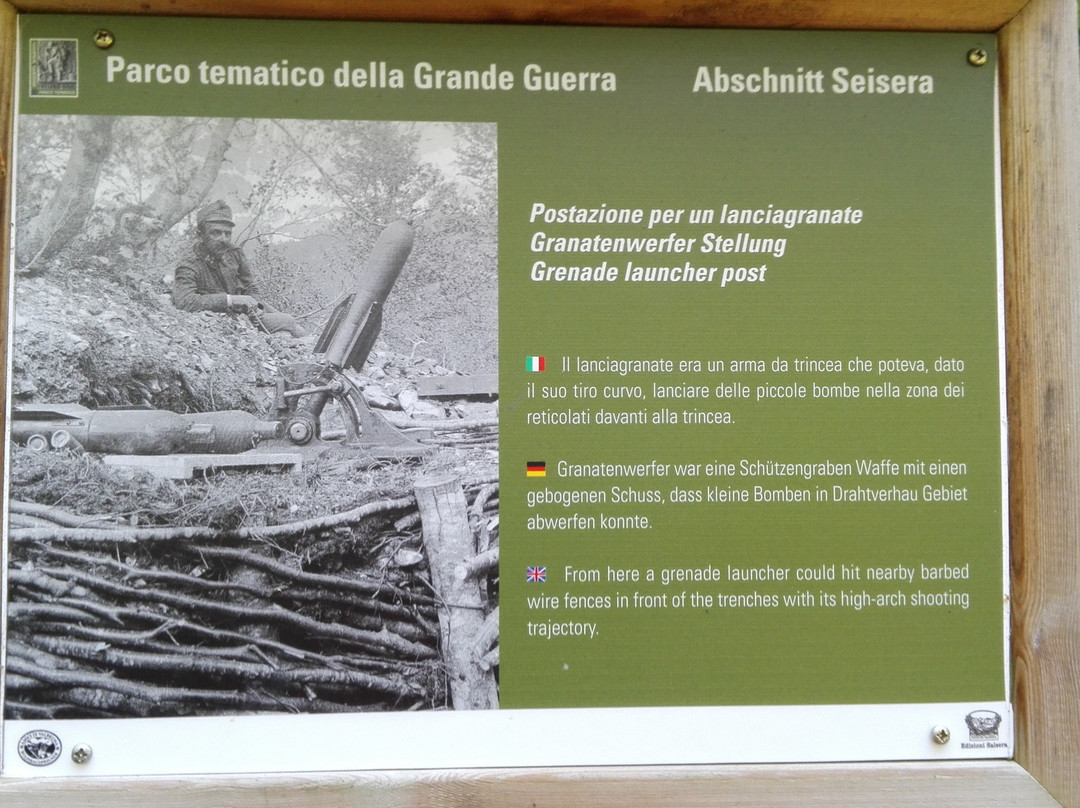Parco Tematico della Grande Guerra Abschnitt-Saisera景点图片