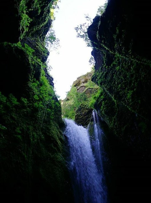 Nauthusagil Waterfall景点图片