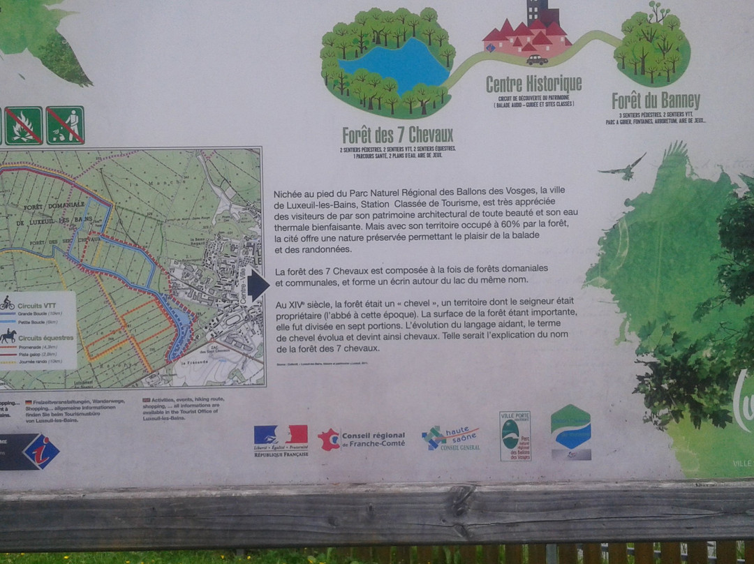 Lac des 7 Chevaux-Luxeuil-les-Bains必去景点